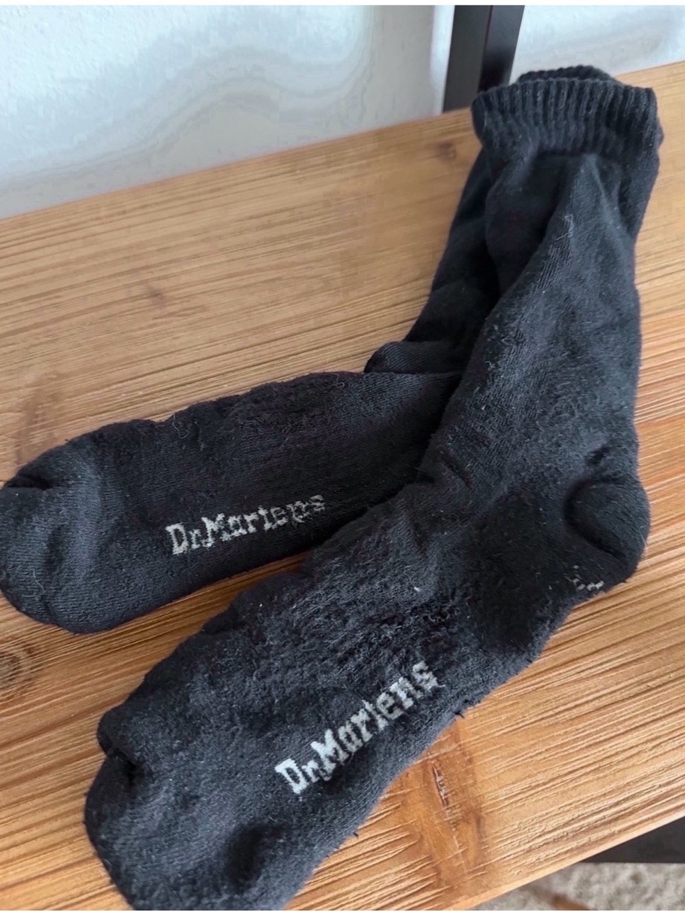 Dr. Martens Black boot Socks